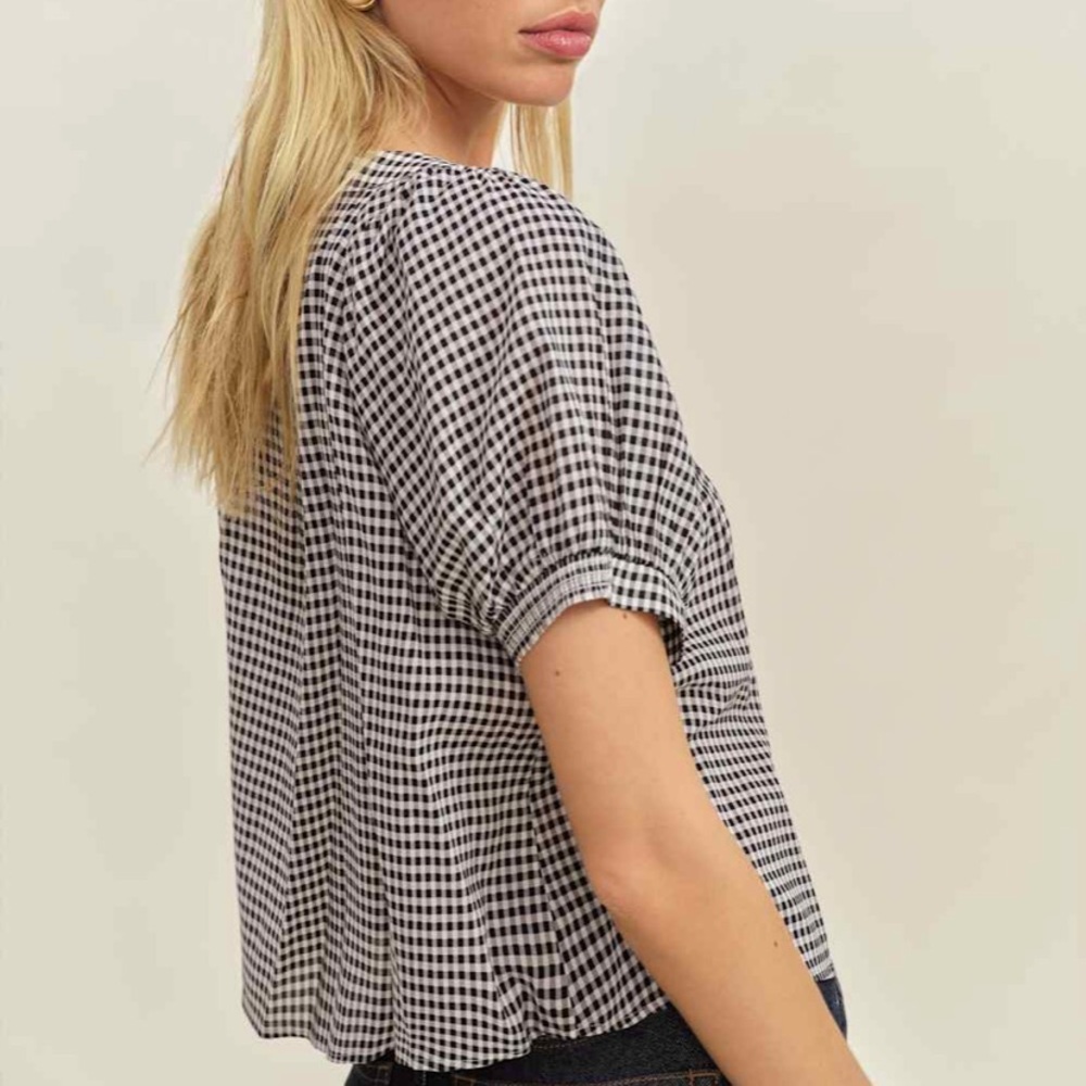Reformation Calia Top Remy Check - Picture 4 of 6